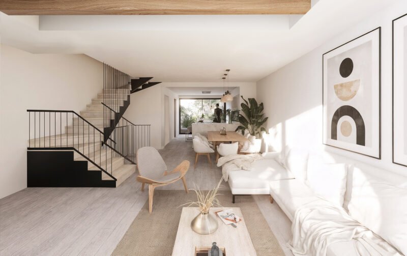 Interior Render - Groundfloor